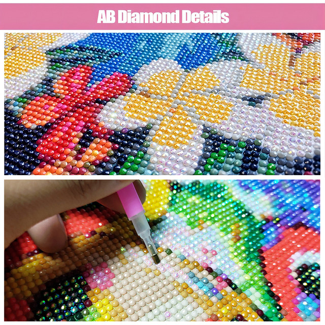 Diamond Painting New Fox Full Square/Round Mosaic Animals Beads